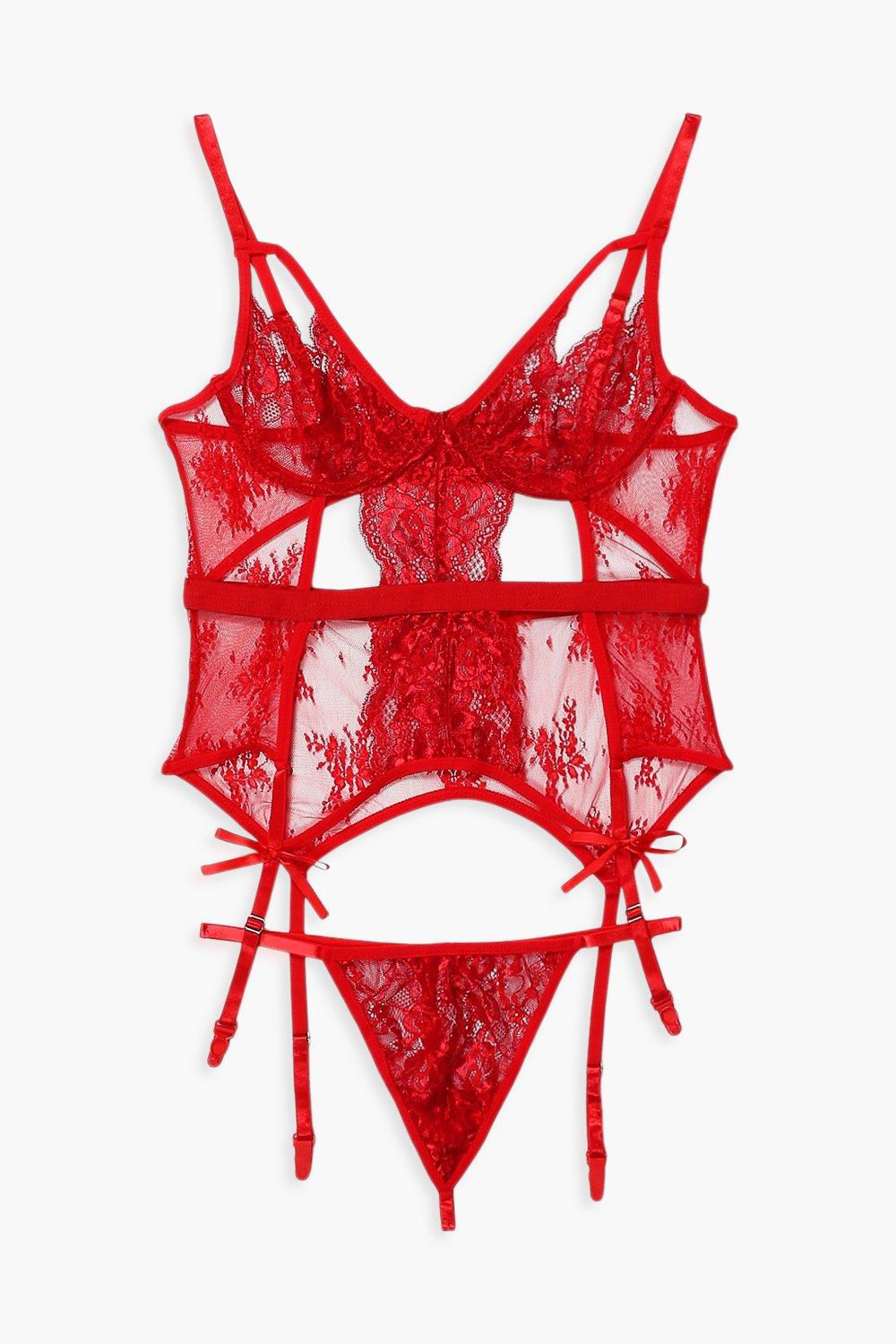 Cut Out Basque And String Set