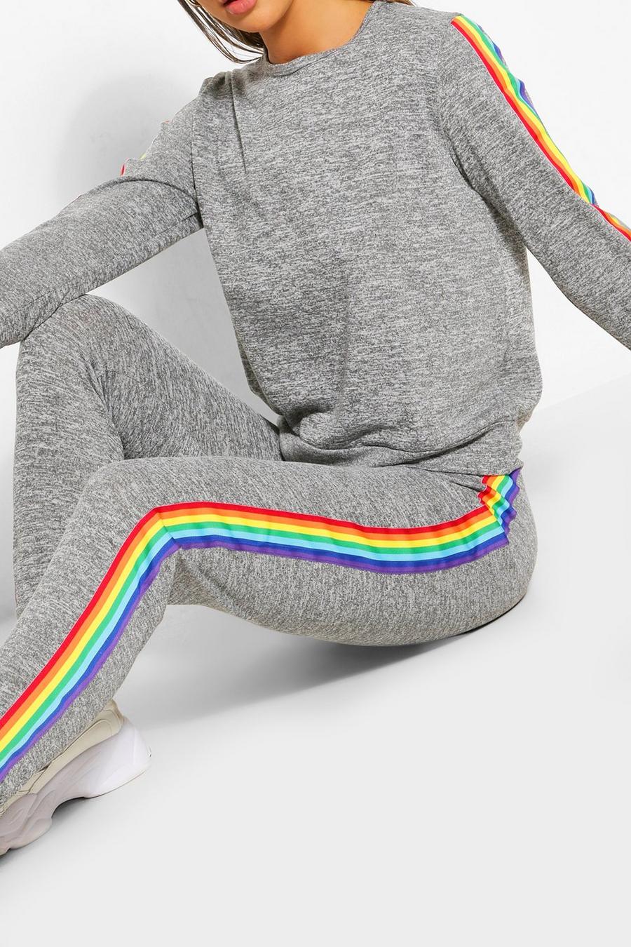 Grey Rainbow Loungewear Set image number 1
