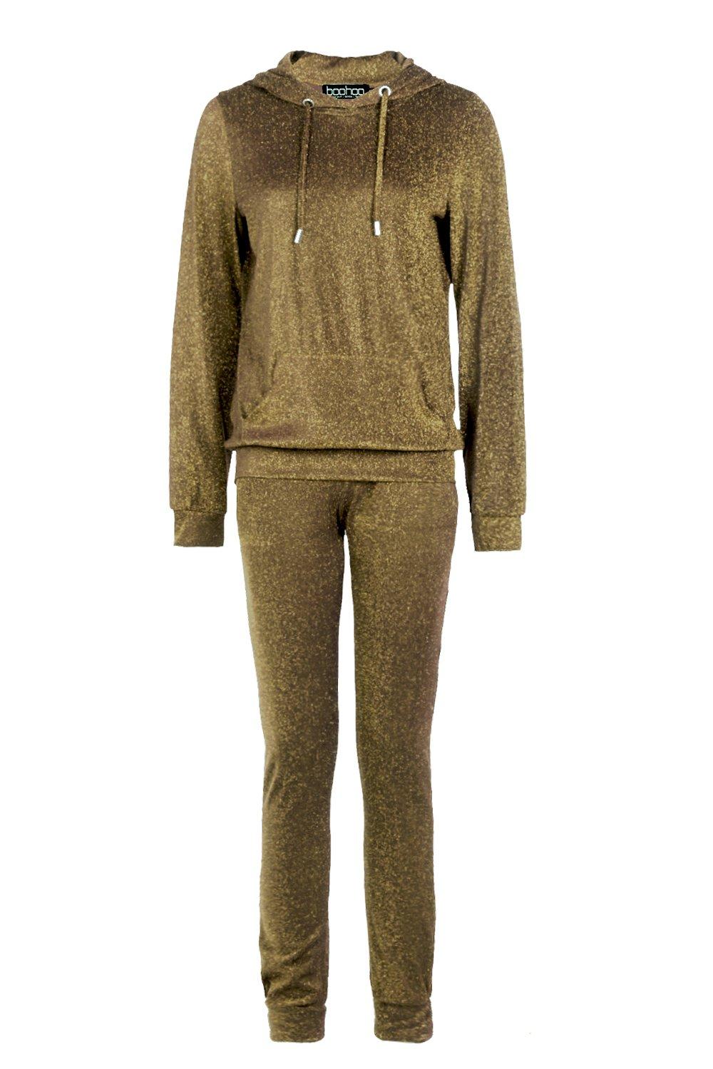 glitter tracksuit womens