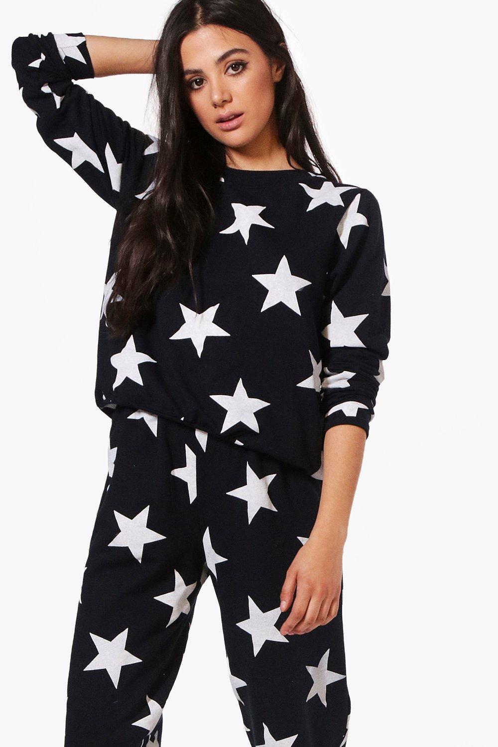 Star store print tracksuit