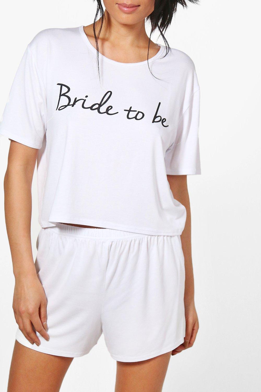 bride t shirt boohoo