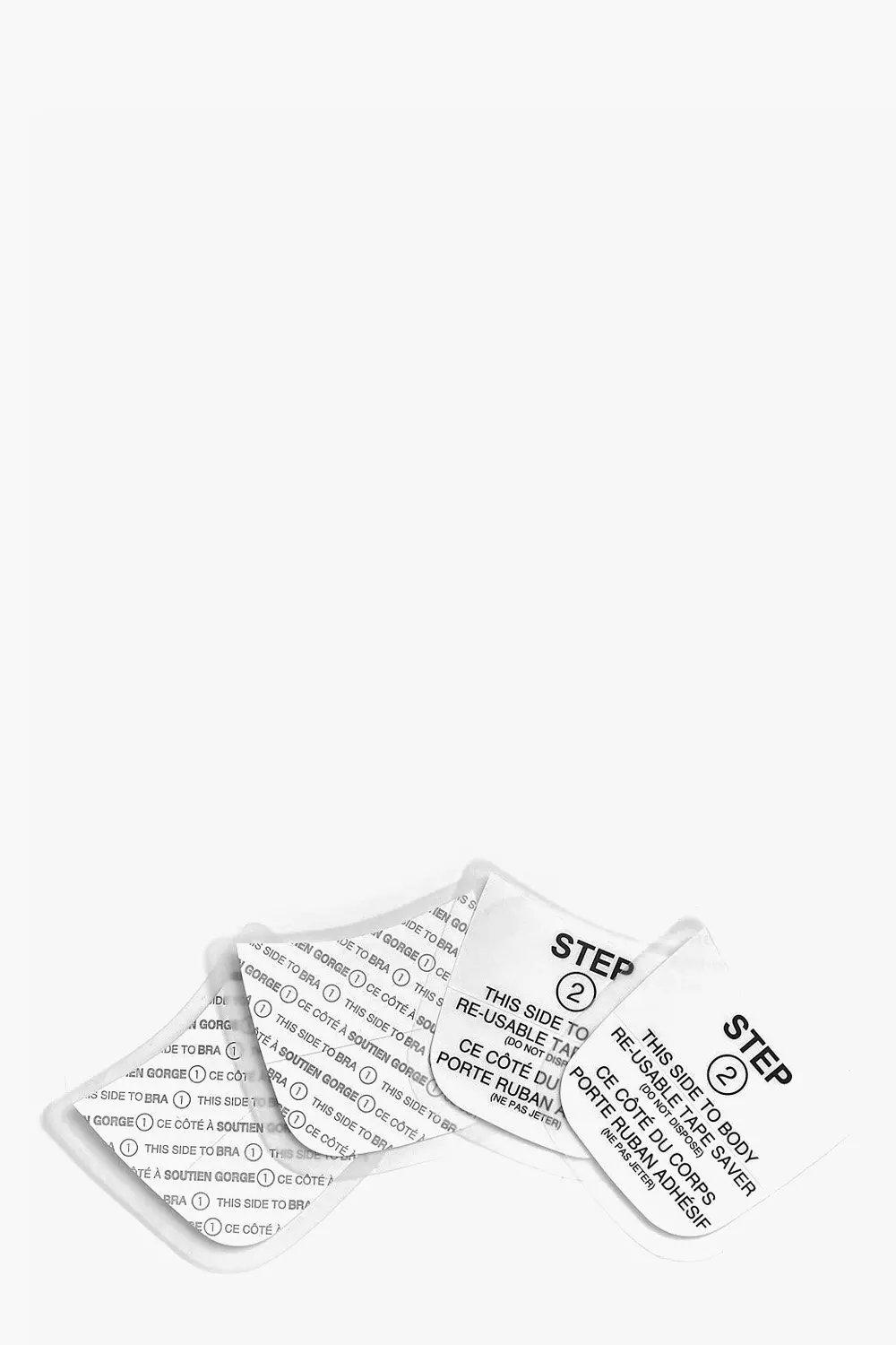 Stick on bra replacement hot sale tapes