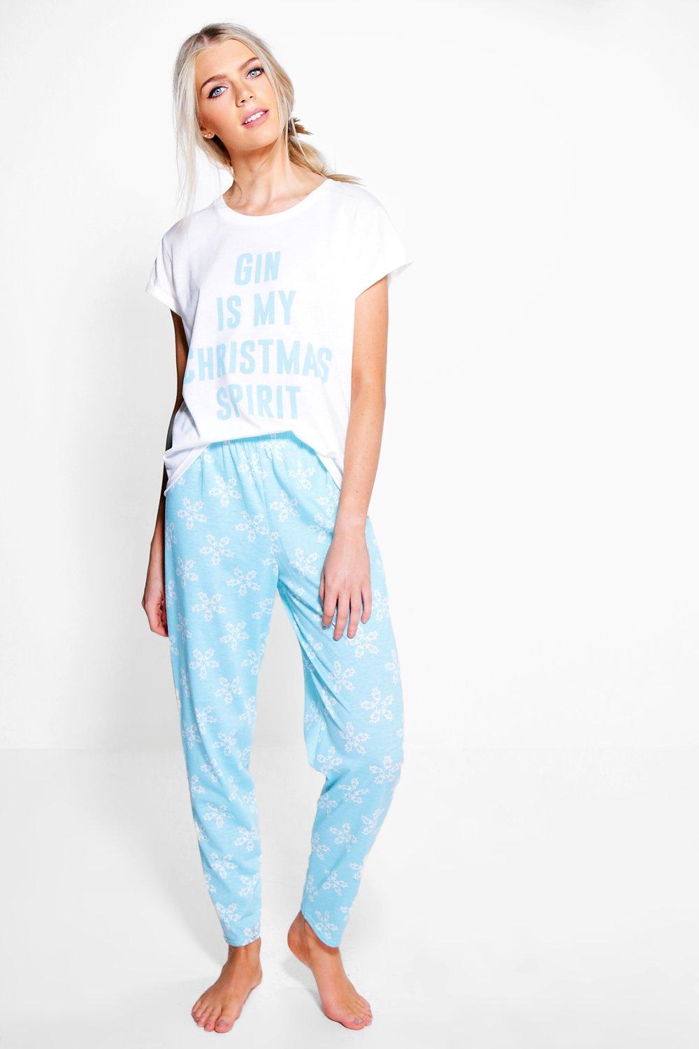 Gin slogan pyjamas new arrivals