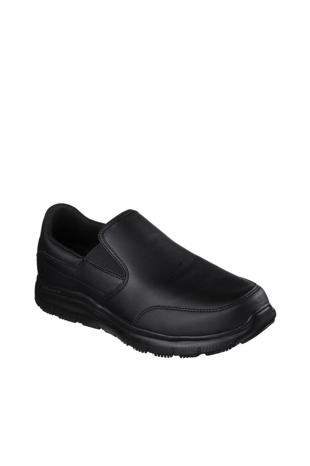 skechers formal black shoes