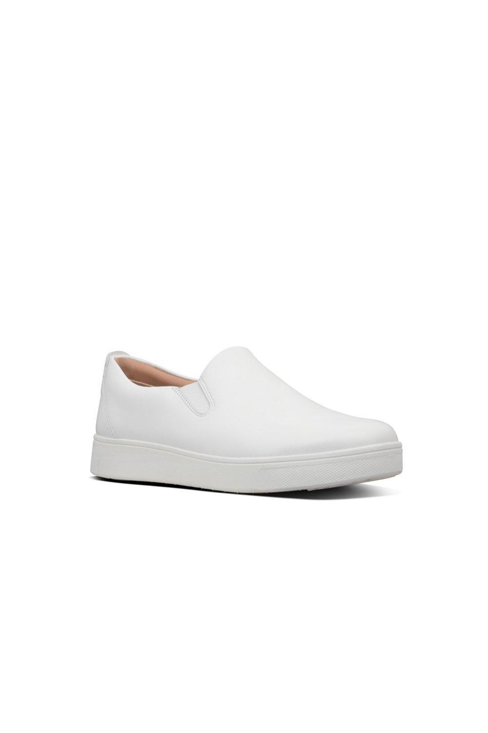 white slip on trainers womens uk