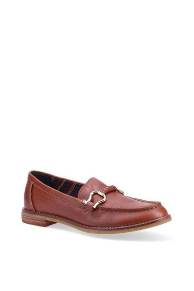 Sperry Brown 'Seaport Penny Plushwave' Leather Slip On Shoes