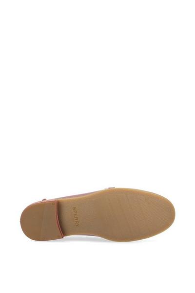 Sperry Brown 'Seaport Penny Plushwave' Leather Slip On Shoes