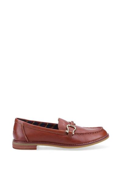 Sperry Brown 'Seaport Penny Plushwave' Leather Slip On Shoes