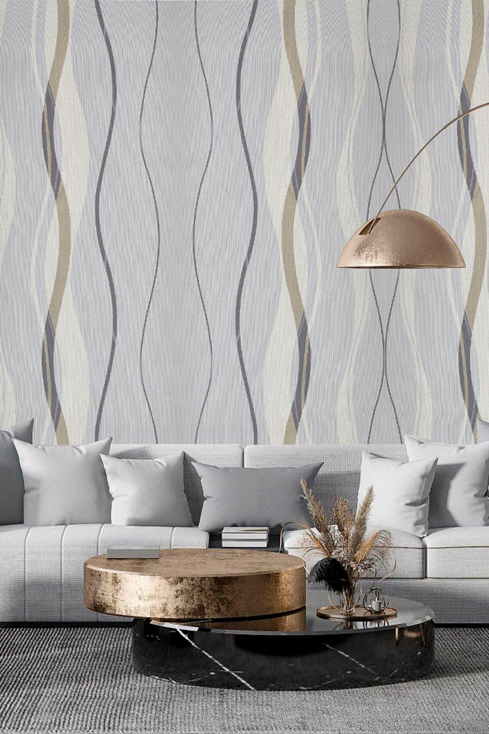 Wallpaper | 10M x 53Cm Alviva Wallpaper Roll | Living and Home