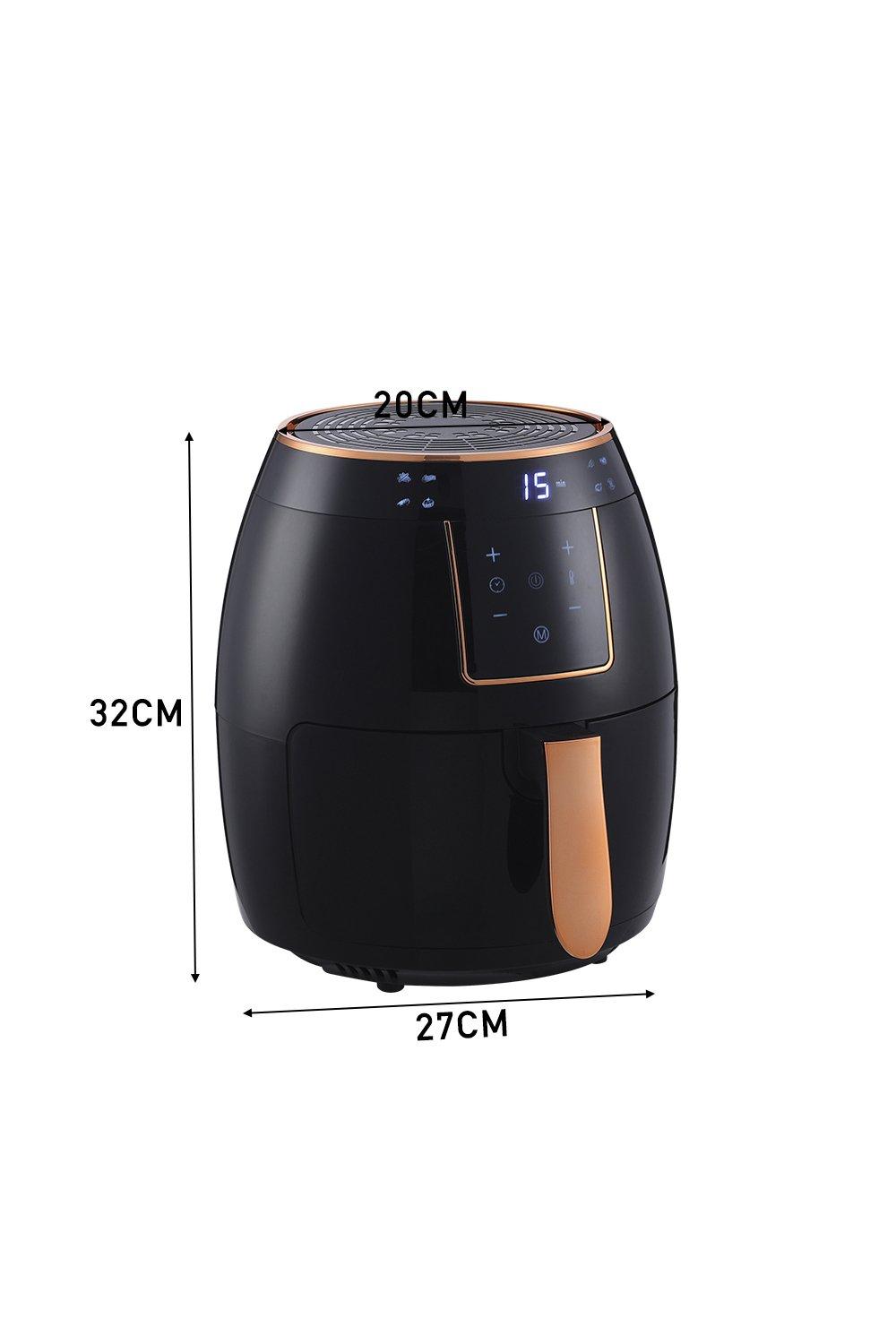 Fryers | 5.5L Digital Touchscreen Air Fryer | Living And Home