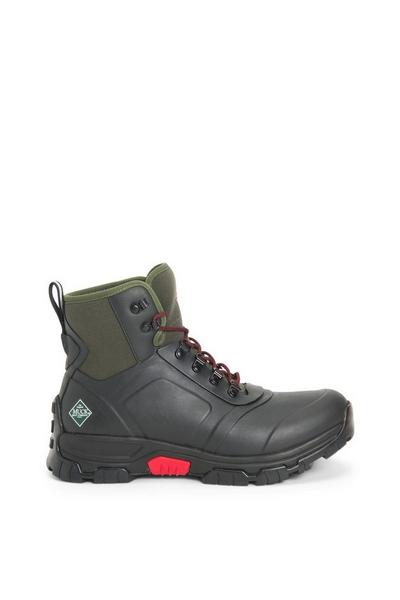 Muck Boots Black 'Apex Lace Up' Wellington Boots