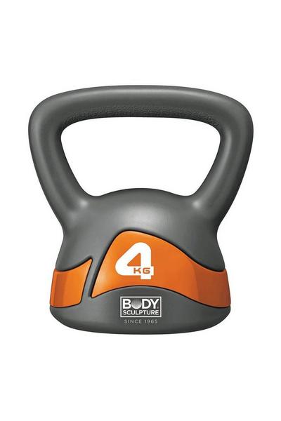 Body Sculpture Orange 4kg Kettlebell