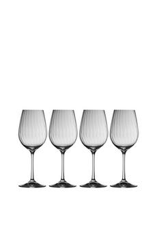 Galway Crystal Clear 'Erne' Wine Set of 4