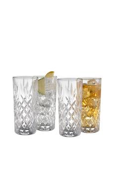 Galway Crystal Clear 'Renmore' Hi-ball Set of 4