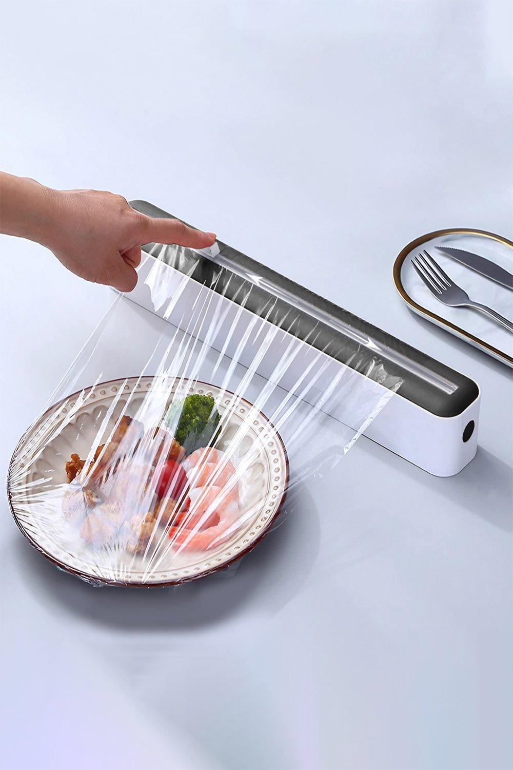 Kitchen Utensils | Plastic Wrap Dispenser With Cutter, Household ...