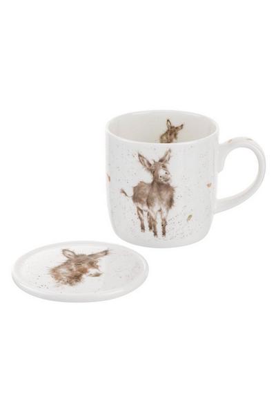 Wrendale Designs Gentle Jack Mug and Coaster Set
