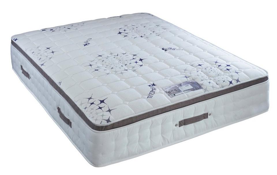 2500 pocket sprung pillow top mattress