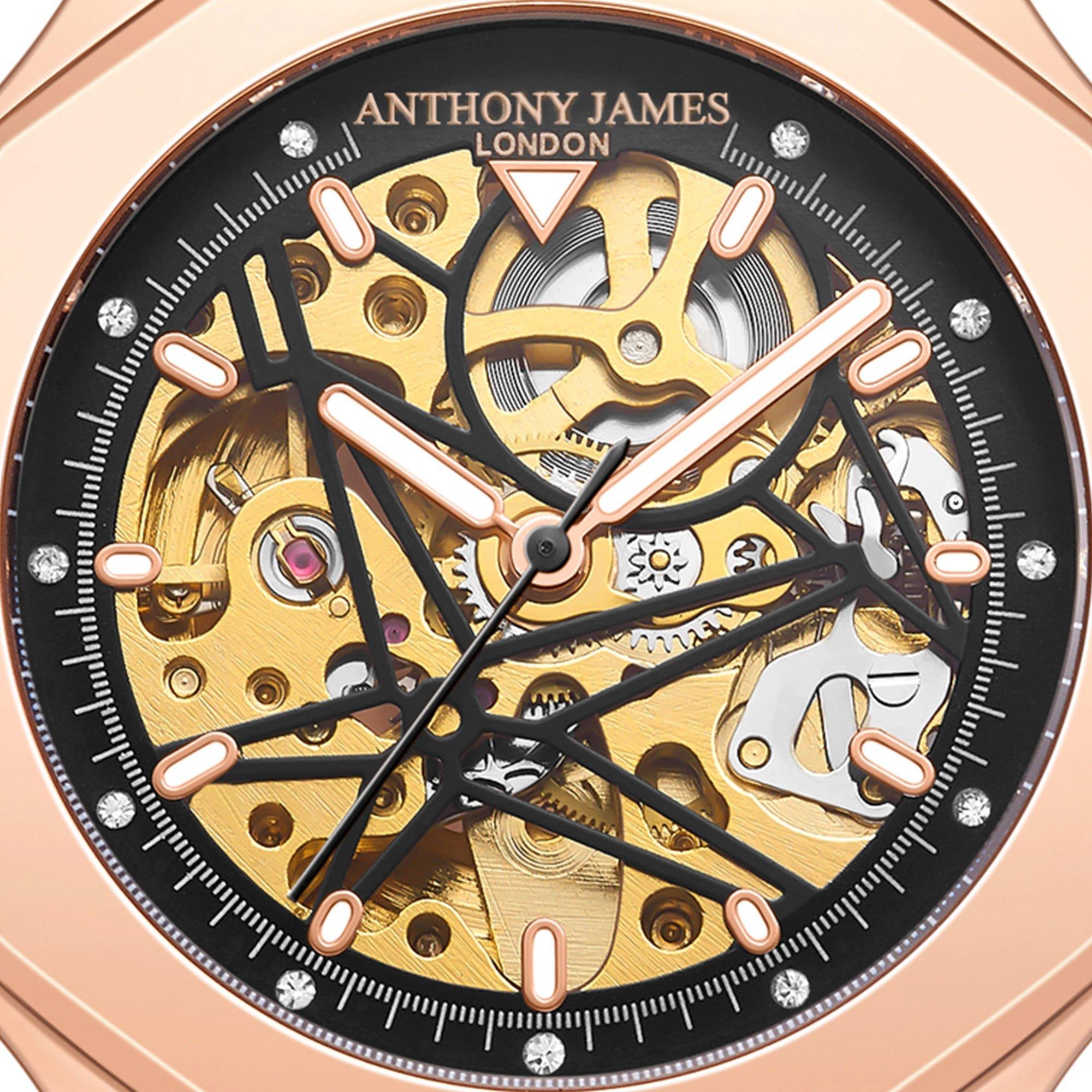 Anthony james hot sale skeleton watch