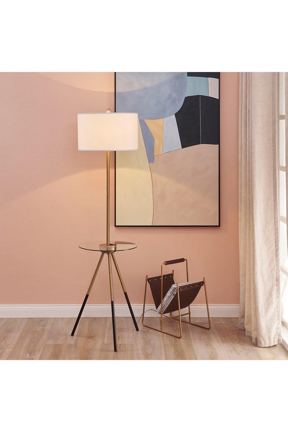 jeff banks tripod floor lamp