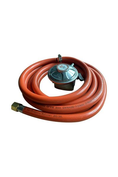 Teamson Home Orange Es Propane Gas Regulator And Hose For Gas Fire Pits