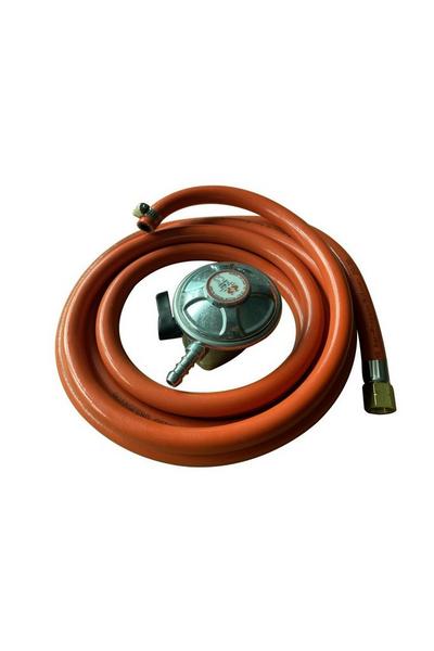 Teamson Home Orange Es Propane Gas Regulator And Hose For Gas Fire Pits