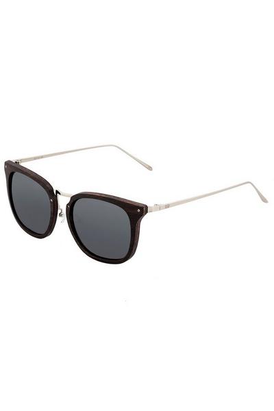Earth Wood Jet Black Nosara Polarized Sunglasses