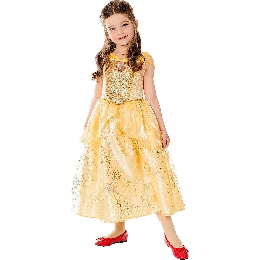 Disney for Pets Halloween Disney Princess Belle Costume - Extra Extra Large  | Disney Princess Halloween Costumes for Dogs, Officially Licensed Disney