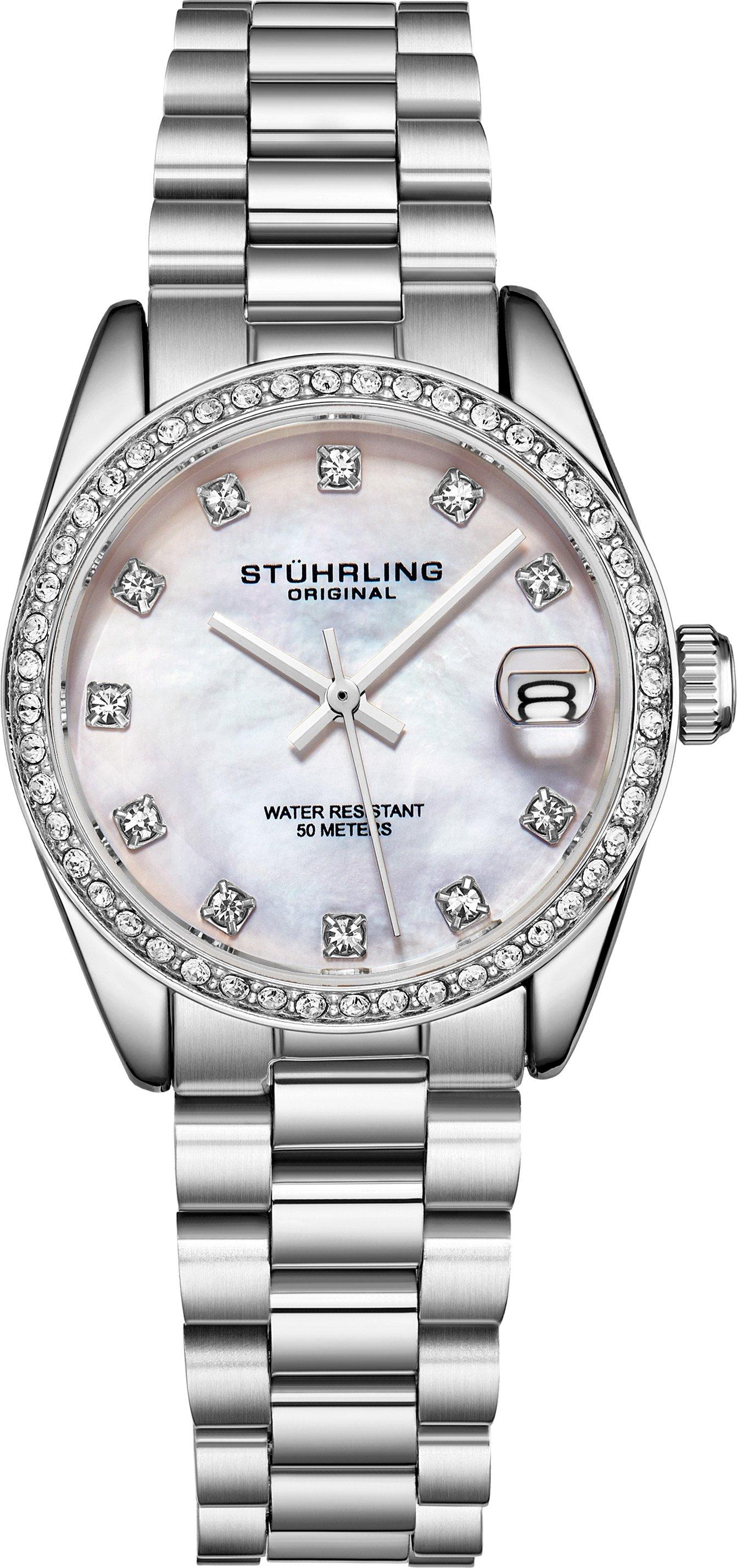 STÜHRLING Original Lineage Ladies Quartz 31mm Watch With Crystal ...