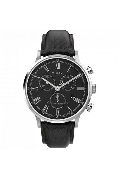 Timex Waterbury Classic Chrono Stainless Steel Classic Watch - Tw2U88300 | Debenhams