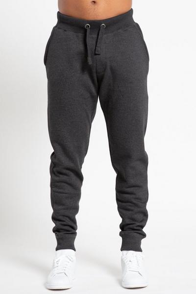French Connection Charcoal Cotton Blend Joggers