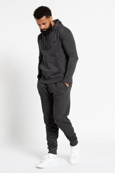 French Connection Charcoal Cotton Blend Joggers