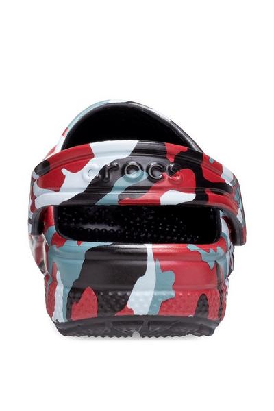 Crocs Black Black Toddlers' Classic Camo Clog