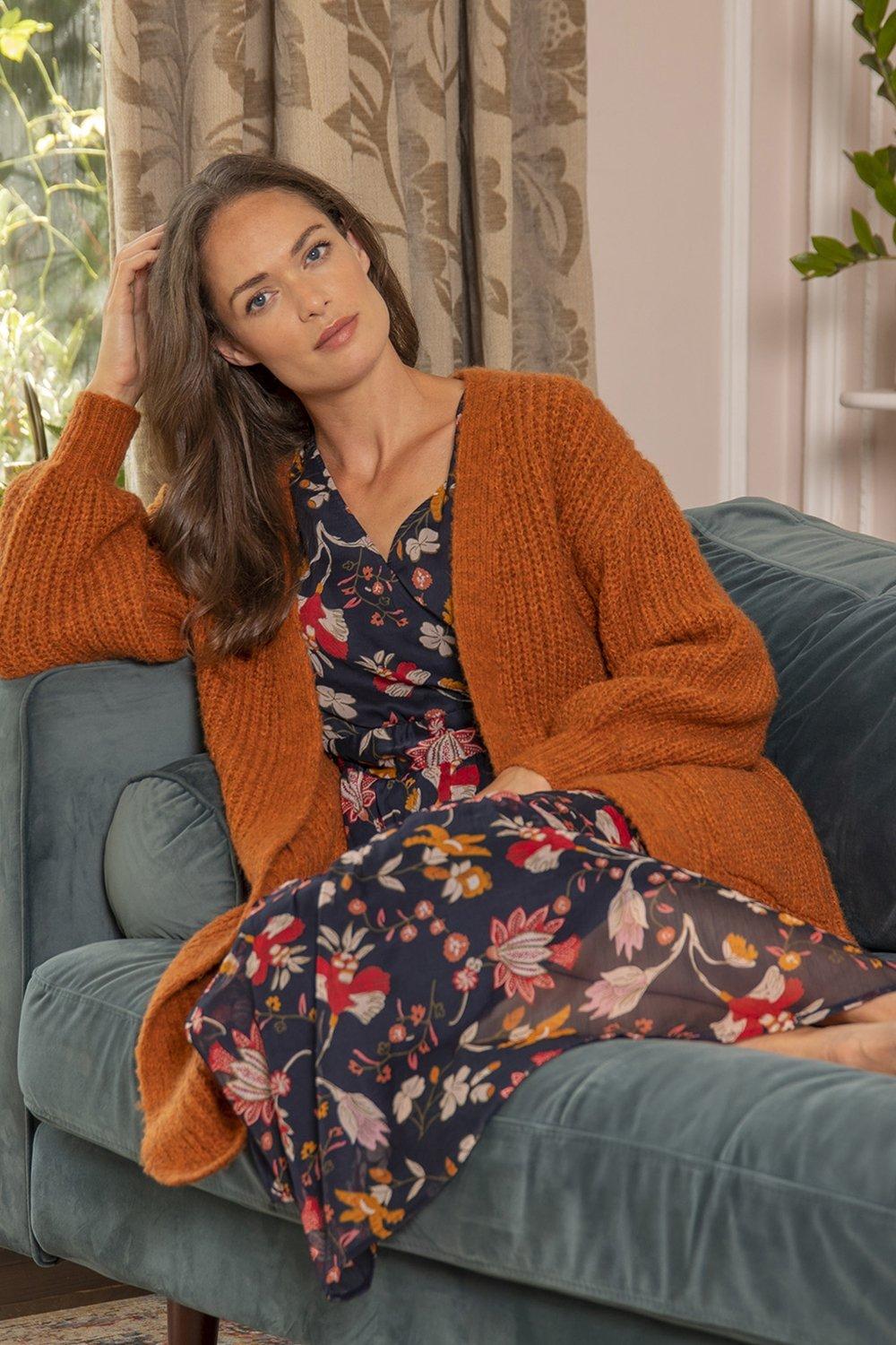 debenhams long line cardigans