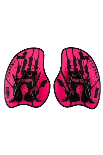 Arena Pink Vortex Evolution Hand Paddle - Pink/Black