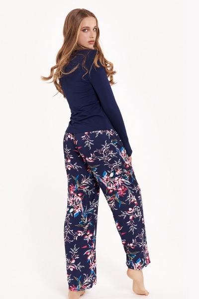 Lisca Blue Floral 'Harper' Pyjama Set