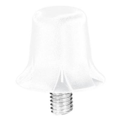 Uhlsport White Nylon-Combi Football Studs 12 Pack