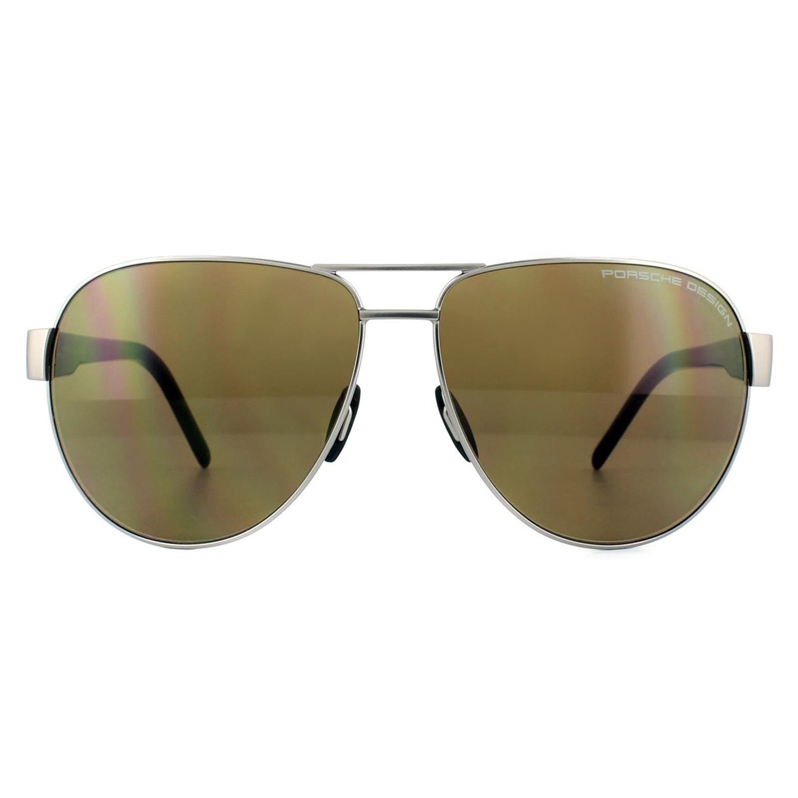 Sunglasses | Aviator Palladium Brown Sunglasses | Porsche Design