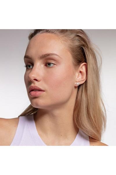 THOMAS SABO Jewellery White Zirconia Magic Stars Studs Sterling Silver Earrings - H2081-051-14