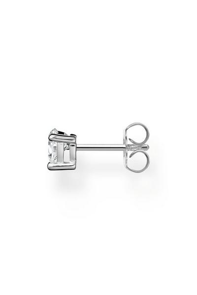 THOMAS SABO Jewellery Silver 'Single Heart' Sterling Silver Earring - H2234-051-14