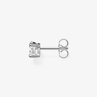THOMAS SABO Jewellery Silver 'Single Heart' Sterling Silver Earring - H2234-051-14