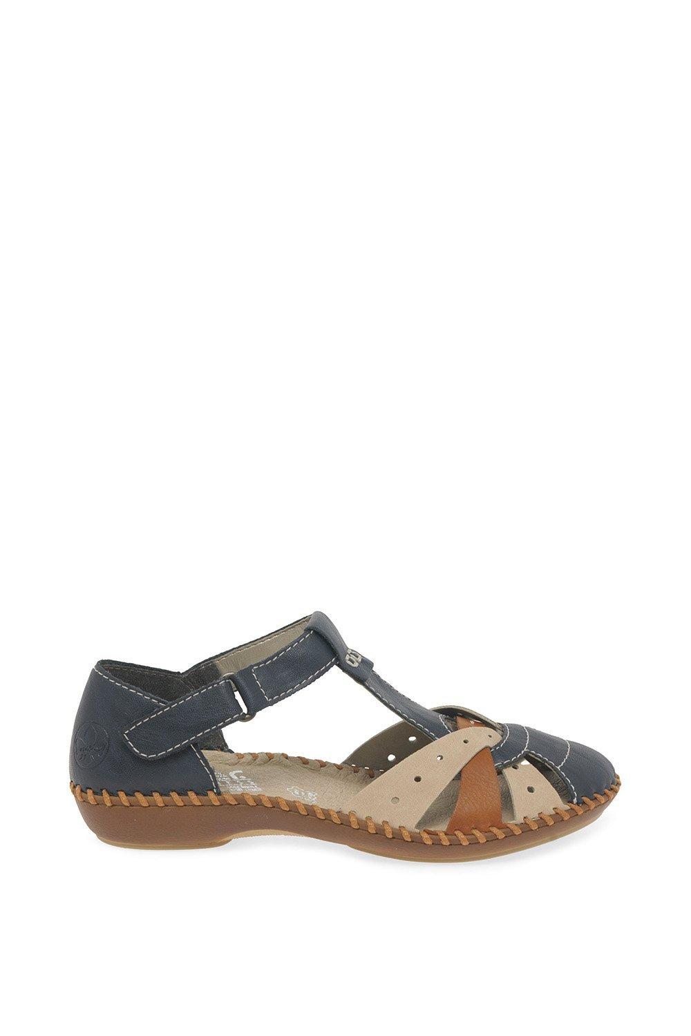 Sandals | 'Maria' T-Bar Sandals | Rieker