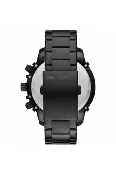 Diesel Black Griffed Stainless Steel Fashion Analogue Quartz Watch - Dz4578