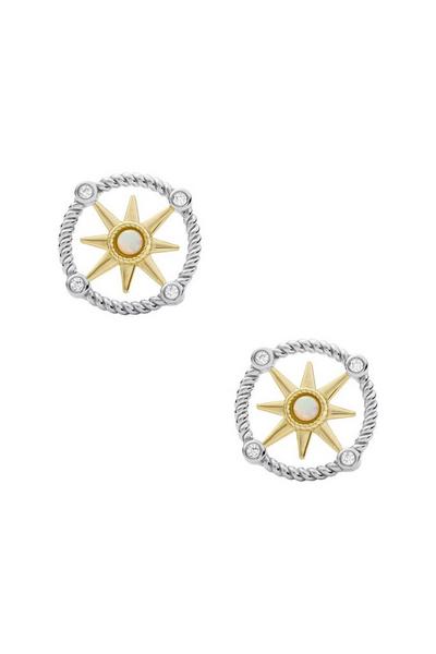 Fossil Jewellery Multi Plated Stainless Steel Earrings - Jfs00574998
