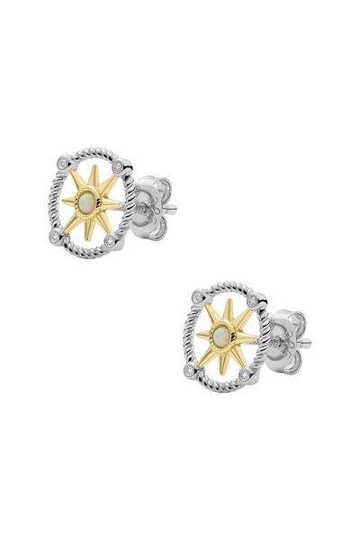 Fossil Jewellery Multi Plated Stainless Steel Earrings - Jfs00574998