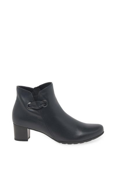Gabor Navy 'Keegan' Ankle Boots