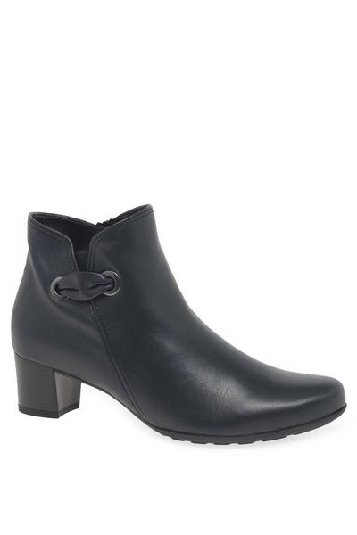 Gabor Navy 'Keegan' Ankle Boots