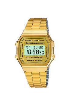 Casio Gold Classic Leisure Gold Plated Stainless Steel Quartz Watch - A168Wg-9Ef