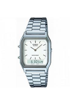 Casio White Classic Stainless Steel Classic Combination Watch - Aq-230A-7Dmqyes