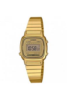 Casio Black Classic Collection Gold Plated Stainless Steel Watch - La670Wega-9Ef