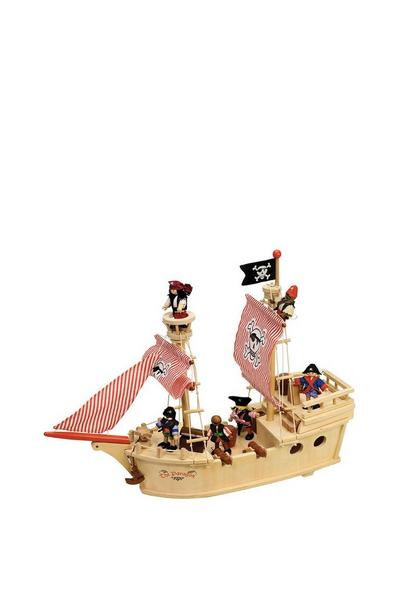 Tidlo Natural The Paragon Pirate Ship Playset